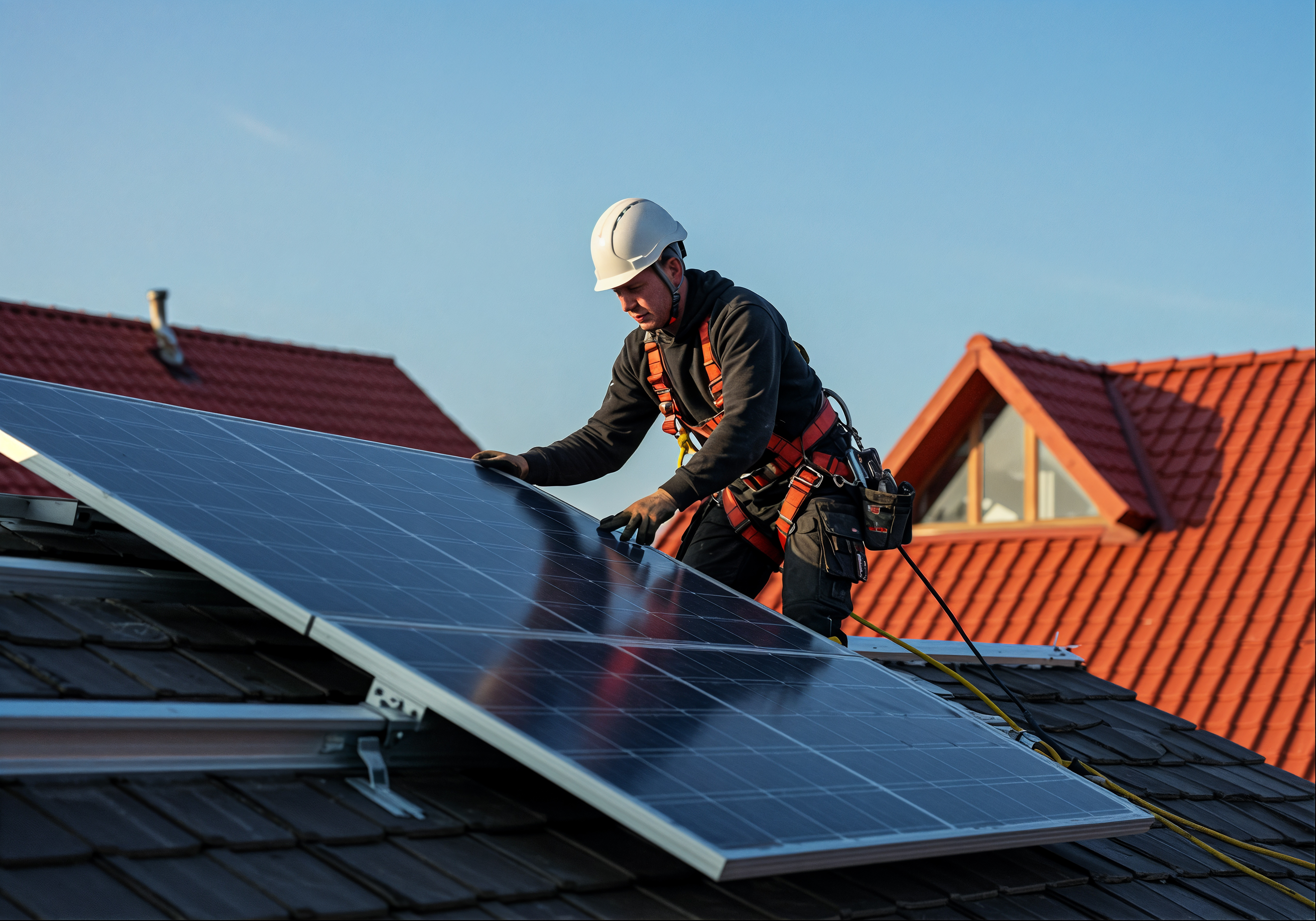 Solar panel installation in Swat
